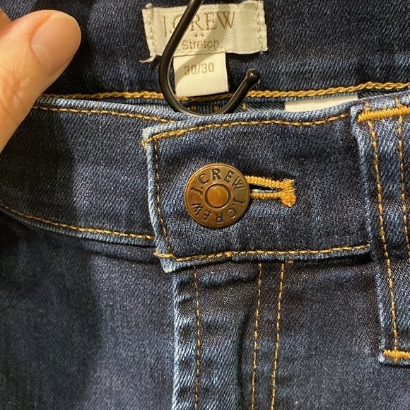 J Crew Dark Wash Stretch Skinny 10/30 - Picture 6 of 13
